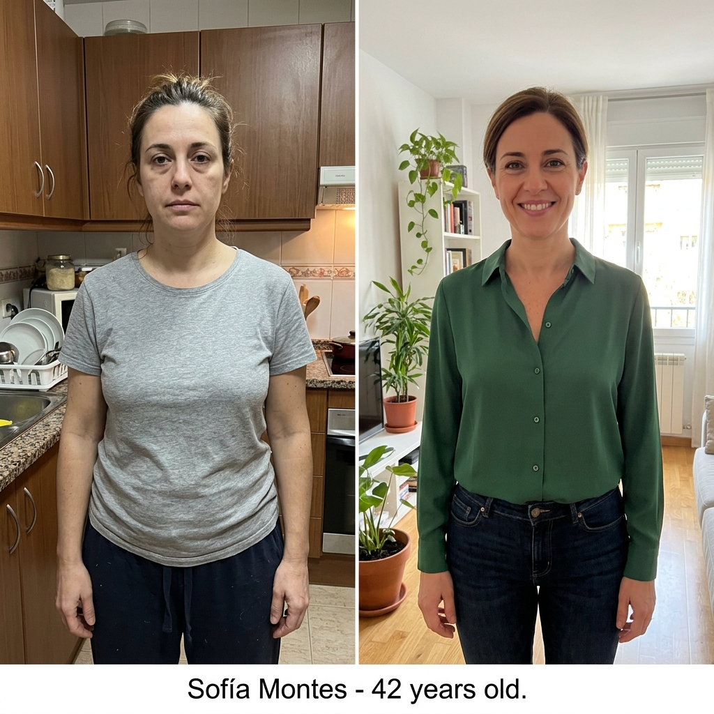 Sofía Montes Antes y Después